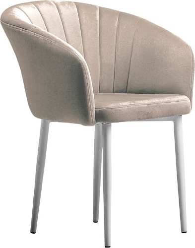 Памир Версаль F06 (светло-бежевый/белая опора)