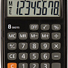 Калькулятор BRAUBERG PK-865-BK 250524 (черный)
