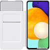 Чехол Samsung S View Wallet Cover для Samsung Galaxy A52 (белый)