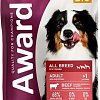 Сухой корм для собак Award Adult All Breed для всех пород с говядиной, курицей с добавлением брокколи и черники 2 кг