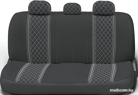 Комплект чехлов для сидений Autoprofi TT-902M (черный)