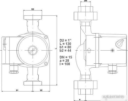 Циркуляционный насос IMP Pumps SAN 15/40-130 (979521765)