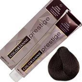 Крем-краска для волос Brelil Professional Colorianne Prestige 5/38 светлый шоколадный шатен