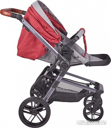 Универсальная коляска Farfello Zuma Duo Comfort (рубиновый)