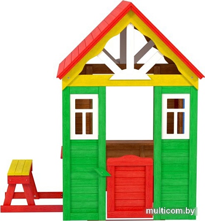 Игровой домик Красная звезда Солнечный мульти Р910-М2