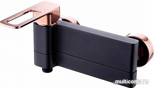 Смеситель IDDIS Slide SLIBG00i02 (черный/розовое золото)