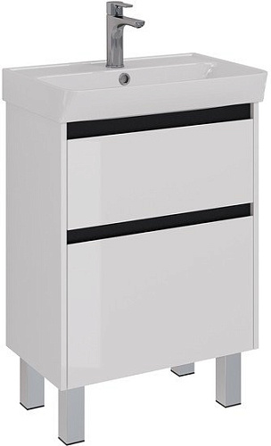 Lemark Тумба под умывальник Combi 60 LM03C60T (белый глянец)