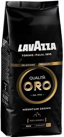 Кофе Lavazza Qualita Oro Mountain Grown в зернах 250 г