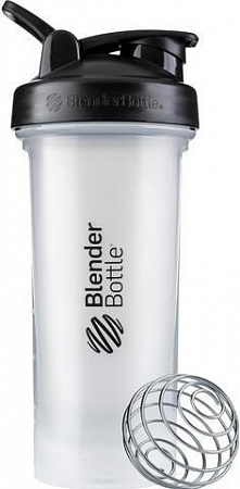 Шейкер спортивный Blender Bottle Classic V2 черный BB-CLV228-CBLK