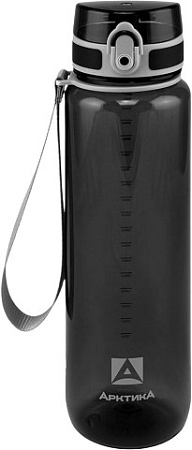Бутылка для воды Арктика 720-1000-BK 1л (черный)