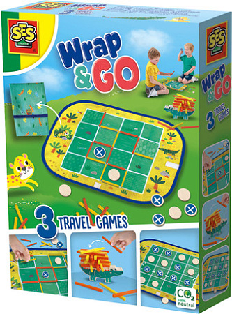 Развивающая игра SES Creative Wrap&Go 3 в 1 02235