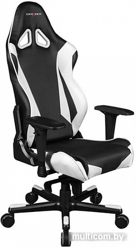 Кресло DXRacer Racing OH/RJ001/NW (черный/белый)