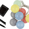 Новогодняя гирлянда Uniel USL-S-139/PM2000 Cotton Balls UL-00010436