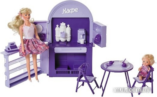 Аксессуары для кукольного домика Огонек Кафе-бар Огонек С-1501