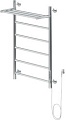 Полотенцесушитель Aquanet Mauro 80x50 282007 (с полкой, правый)