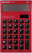 Бухгалтерский калькулятор Darvish DV-2725-12R (красный)
