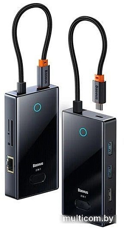 Док-станция Baseus Focus Series 6 Port Type-C Hub Adapter WKYY030313