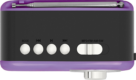 Радиоприемник Ritmix RPR-033 (лавандовый)