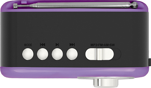 Радиоприемник Ritmix RPR-033 (лавандовый)