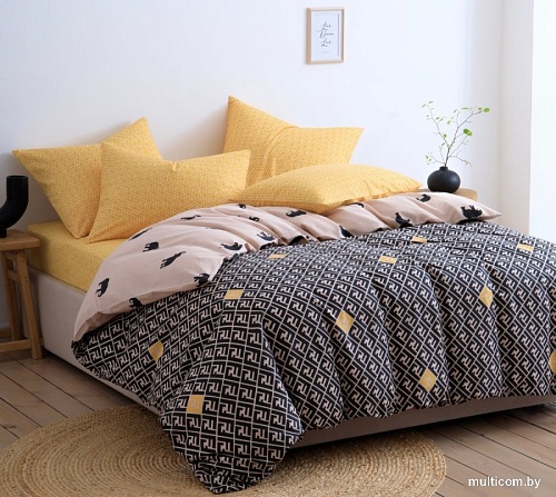 Постельное белье Ночь Нежна Фенди 1.5сп 70x70 70757-1+70758-1