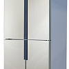 Четырёхдверный холодильник Ginzzu NFK-510 Gold glass