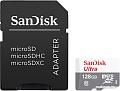 Карта памяти SanDisk Ultra SDSQUNS-128G-GN6TA microSDHC 128GB (с адаптером)