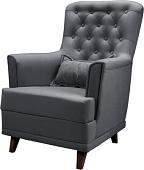 Интерьерное кресло Mio Tesoro Каприз (Velutto 32/шоколад)