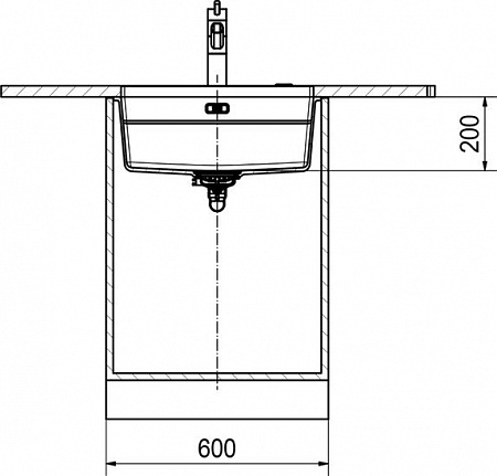 Кухонная мойка Franke Kubus 2 KNG 110-52 125.0512.505 (миндаль)