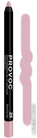 Карандаш для губ Provoc Gel Lip Liner 25 Read my lips