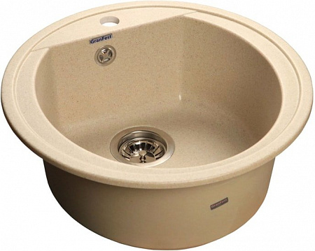 Кухонная мойка GranFest GF-R-L-500 (бежевый)