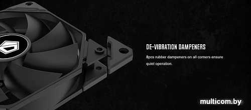 Вентилятор для корпуса ID-Cooling TF-12025 Black