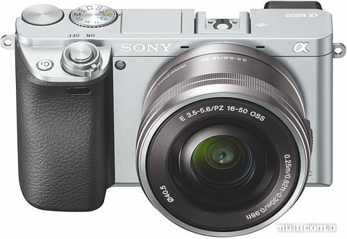 Фотоаппарат Sony Alpha a6000 Kit 16-50mm (серебристый)
