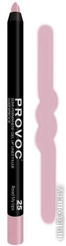 Карандаш для губ Provoc Gel Lip Liner 25 Read my lips