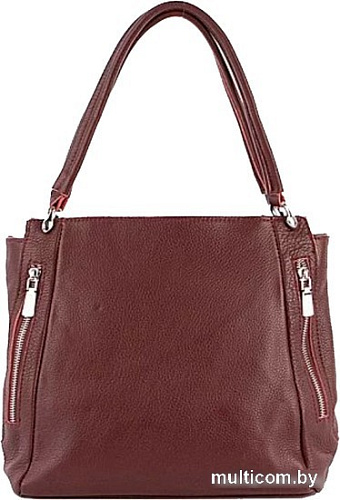 Женская сумка Poshete 892-H8209H-BRD (бордовый)