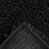 Набор ковриков Home One Chenille U-shape 410401 50х80/50х60 (черный)