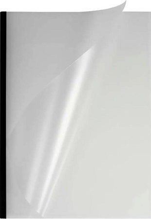 Пластиковая обложка для переплета OPUS Metalbind O.Easy Cover A4 10 мм EASYCOVERA4DHM10CZA30 (30 шт, матовый/черный)