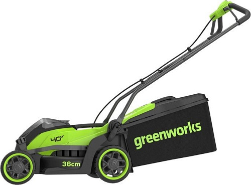 Газонокосилка Greenworks GD40LM361 2520807 (без АКБ)