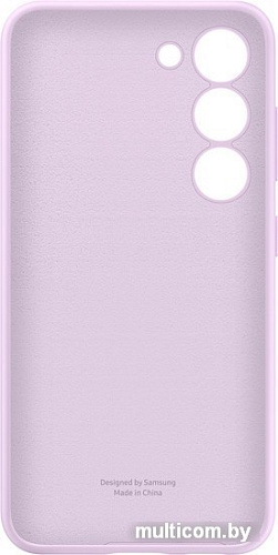 Чехол для телефона Samsung Silicone Case S23 (лиловый)