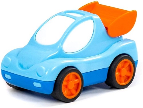 Игрушечный транспорт Полесье Беби Кар автомобиль спортивный 88819 (голубой/оранжевый)