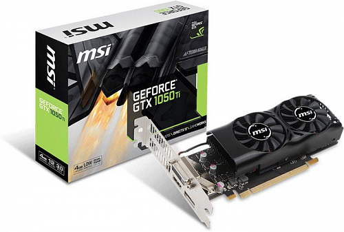 Видеокарта MSI Geforce GTX 1050 Ti 4GB GDDR5 [GTX 1050 TI 4GT LP]