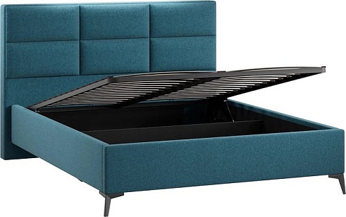 Кровать Трия Делана Тип 1 с подъемным механизмом 160x200 (микровелюр Jercy Izumrud)