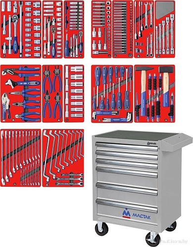 Универсальный набор инструментов Мастак 52-06270G (270 предметов)