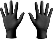 Нитриловые перчатки Gogrip Нитриловые RP30023003-001 (M, 50 шт, черный)