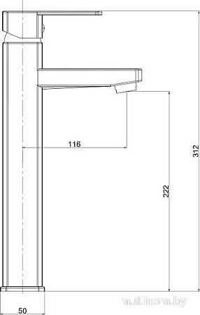 Смеситель Voda Iceberg IC25