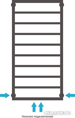 Полотенцесушитель Сунержа Канцлер 1000x500 12-0254-1050