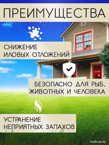 Жидкость для септиков и выгребных ям Микропрепараты БакСепт 10л