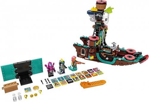 Конструктор LEGO Vidiyo 43114 Корабль Пирата Панка