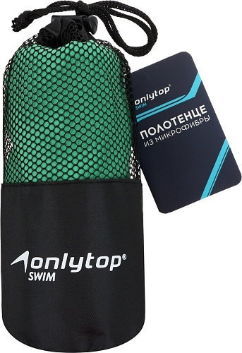 Полотенце Onlytop 40x80см 10131591 (зеленый)