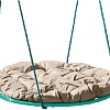 Подвесные качели M-Group Гнездо 0.8м 17029901 (бежевая подушка)