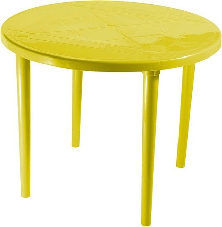 Стол Стандарт пластик 130-0022-17 (желтый)